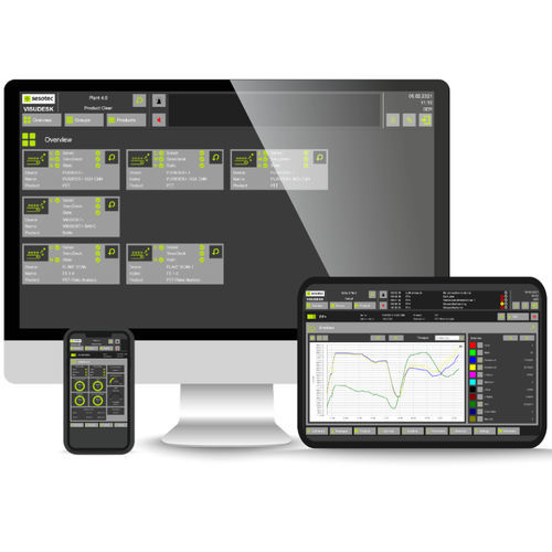 Software de visualización - VISUDESK - Sesotec GmbH - servidor OPC UA / industrial