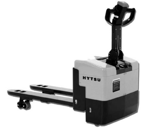 Transpaleta eléctrica - NAE15  - HYTSU GROUP - con operador a pie / multifunción