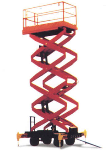 Plataforma elevadora de tijera móvil - SJY series - HYTSU GROUP - para cargas pesadas