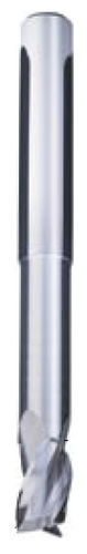 Fresa de dos cortes - KUPFER-LINE/CWI series - Hufschmied Zerspanungssysteme GmbH - monobloque / de desbaste / para cobre