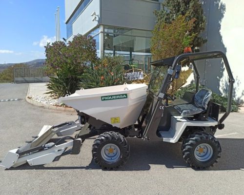 Dúmper con neumáticos - D-2000H-AG - Piquersa Maquinaria, S.A. - diésel / autocargable