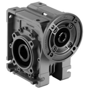 Reductor de tornillo sin fin - MS-CH-Q - MSF-Vathauer Antriebstechnik - angular / con eje hueco / compacto