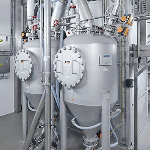 Sistema de transporte neumático de fase densa - MULTIAIR - AZO Group - de polvo / de productos alimentarios / para polvo abrasivo