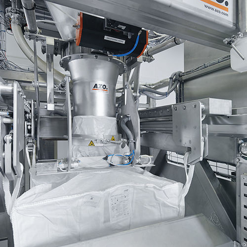 Estación de vaciado de big-bag automática - AZO Group - para la industria agroalimentaria