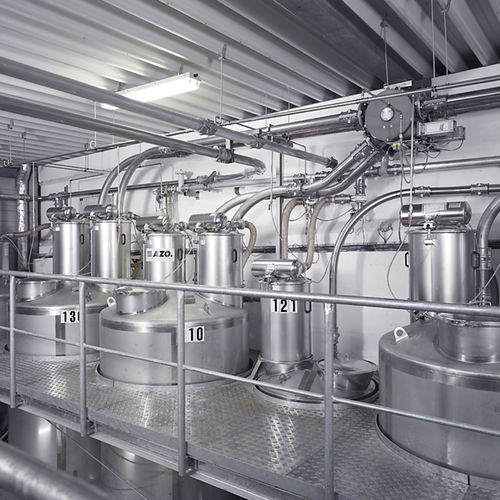 Sistema de transporte neumático para polvo - AZO Group - para granulados / para materiales a granel / para productos a granel