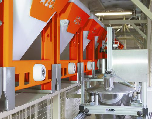 Unidad de dosificación de polvo - DosiBox® - AZO Group - ponderal / de tornillo / para la industria agroalimentaria