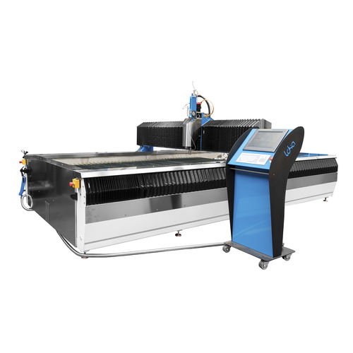 Máquina de corte con chorro de agua 3D - WJA II - LDSA - con chorro de agua abrasivo / con chorro de agua sin adición de abrasivo / CNC