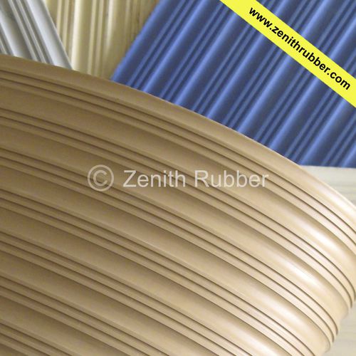 Alfombra ignífuga - TR series - Zenith Industrial Rubber Products Pvt. Ltd. - estriada / de nitrilo / de polímero