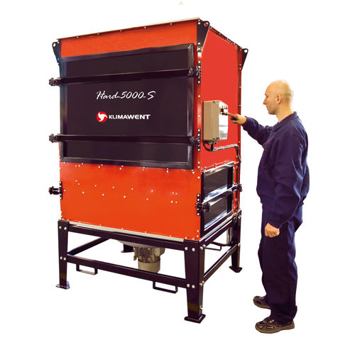 Extractor de humo móvil - HARD-S series - KLIMAWENT - de soldadura / con filtro de carbón activado / con brazos de extracción múltiples