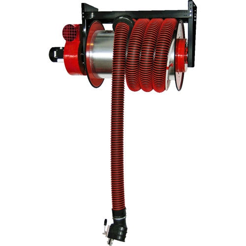 Enrollador de tubo - ALAN-N - KLIMAWENT - retráctil / para la aspiración de gases de escape / para instalación en pared