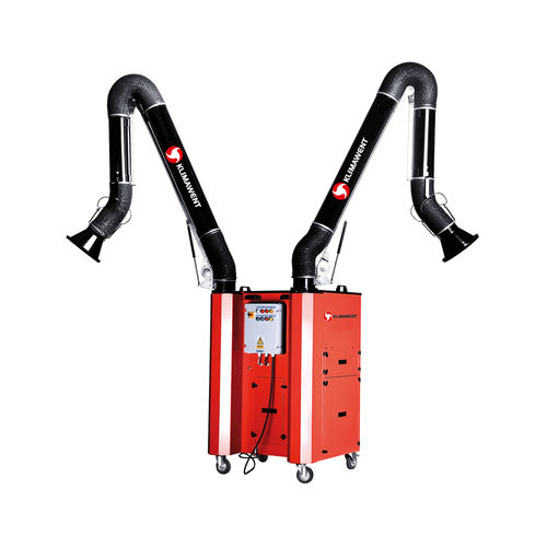 Extractor de humo móvil - UFO-S series - KLIMAWENT - de pared / de soldadura / de cartucho