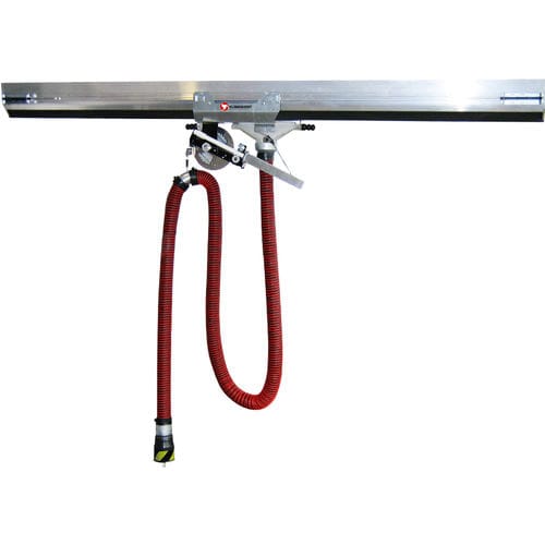 Extractor de gases de escape para coche - OBP/P-AL series - KLIMAWENT - para taller / para garaje / en riel deslizante