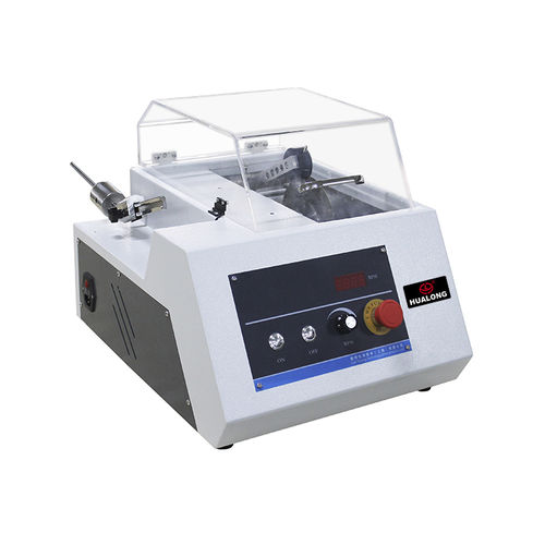 Máquina de corte de metalografía - HLC150 - Shanghai Hualong Test Instruments Corporation - de hoja rotativa / para metal / de muestras