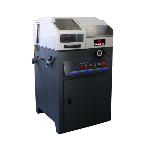 Máquina de corte de metalografía - HLC-350Y - Shanghai Hualong Test Instruments Corporation - de hoja rotativa / para metal / de muestras