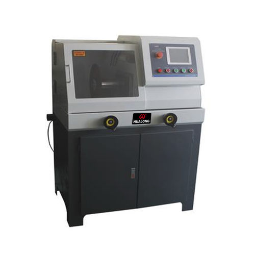 Máquina de corte de metalografía - HLC-350XP - Shanghai Hualong Test Instruments Corporation - de hoja rotativa / para metal / de muestras