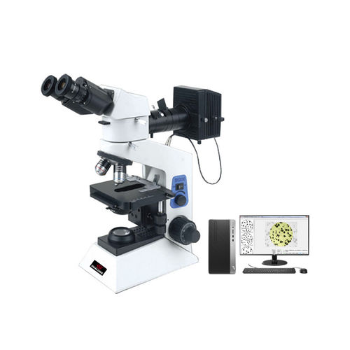 Microscopio metalográfico - HL401W - Shanghai Hualong Test Instruments Corporation - de laboratorio / de inspección / educativo