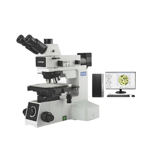Microscopio metalográfico - HL402-BW - Shanghai Hualong Test Instruments Corporation - de laboratorio / de inspección / educativo