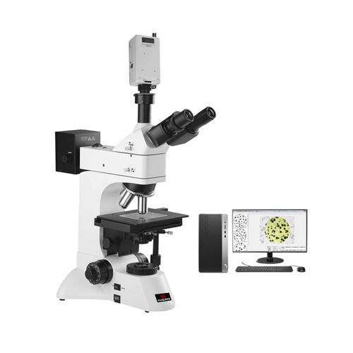 Microscopio metalográfico - HL301-DW - Shanghai Hualong Test Instruments Corporation - de laboratorio / de inspección / educativo