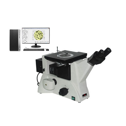 Microscopio metalográfico - HL102-BW - Shanghai Hualong Test Instruments Corporation - de laboratorio / de inspección / educativo