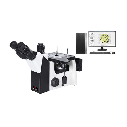 Microscopio metalográfico - HL102-AW - Shanghai Hualong Test Instruments Corporation - de laboratorio / de inspección / educativo