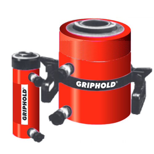 Cilindro hidráulico - GRRH series - GRIPHOLD ENGINEERING - de doble efecto / con émbolo hueco