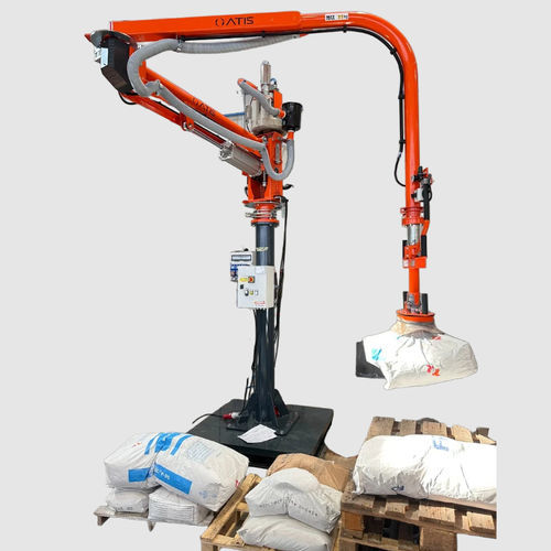 Manipulador neumático - ATISmirus 100 - ATIS s.r.l. - con toma en vacío / para productos alimentarios / de bolsas