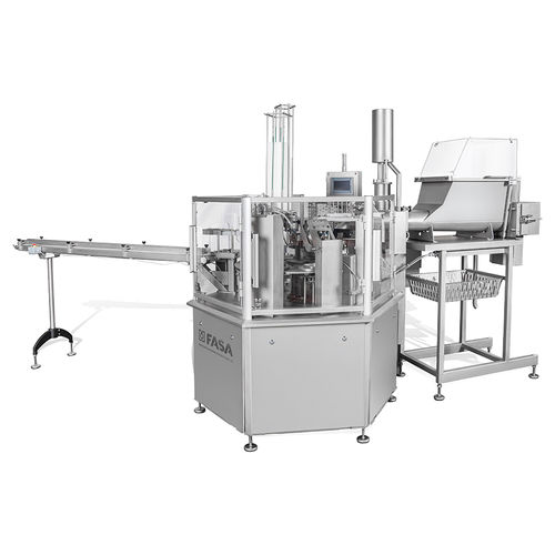 Llenadora-operculadora automática - RFS 40 - FASA - de vasos / para tubos / de líquidos