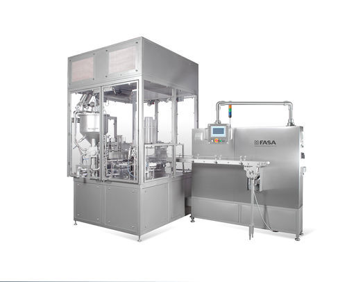 Llenadora-operculadora automática - RFS 120 - FASA - de vasos / para tubos / de líquidos