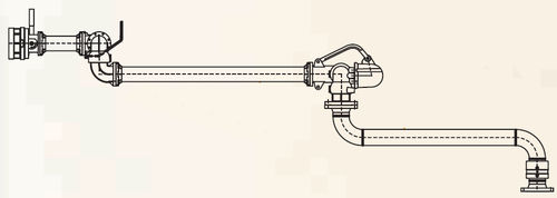 Brazo de carga brazo de carga - 82 - 150 m³/h, ø 3 - 4" | 1400 series - silea liquid transfer srl - descarga para el transporte de fluidos