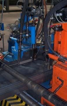Línea de soldadura para vigas - 2.4 - 13 m, max. 3 m/min - Steelex International