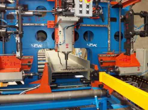 Línea de taladrado CNC - IM DB series - Steelex International - para vigas