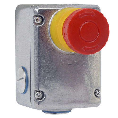 Botón pulsador de parada de emergencia - ESL-SS series - Idem Safety Switches - robusto / IP69K / de acero inoxidable