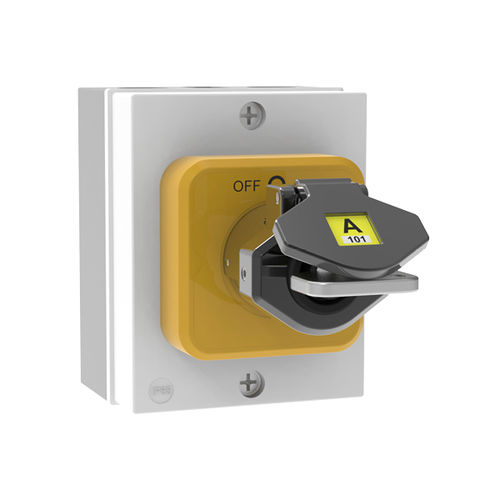 Interruptor de llave - M-ISB1 - Idem Safety Switches - de selección / 4 polos / para uso intensivo