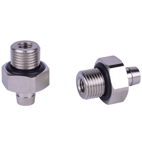 Racor para vacío - 401.002 - VacMotion - roscado / de aluminio / macho