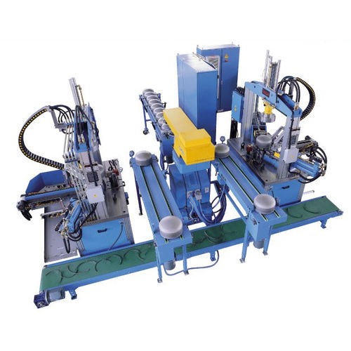 Línea de producción automatizada - VBU 400 SW - Lucas - controlada por PLC