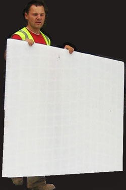 Panel de nido de abeja de polipropileno - 8FR - nidaplast - para la construcción