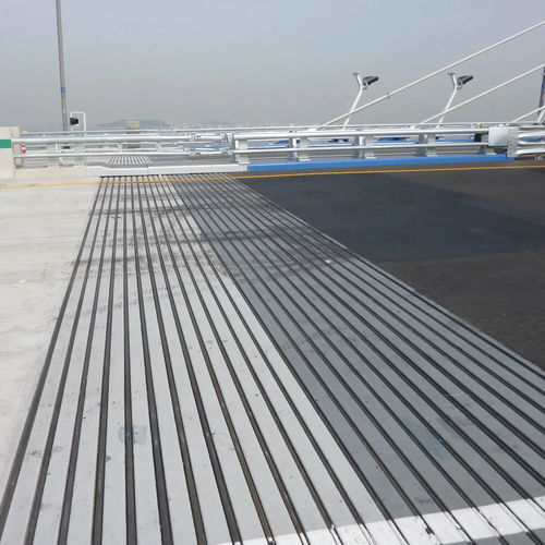 Junta de dilatación de acero - TENSA-MODULAR LR - mageba - cuadrada / de encaje / para la construcción de puentes