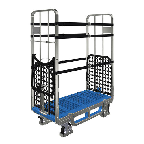 Carretilla de distribución de correo - ECOFLEX 600 E1 NKD ESD - LKE GmbH - Excellence in Material Handling - de metal / de plástico / 1 nivel