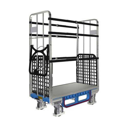 Carretilla de distribución de correo - ECOFLEX 600 E1 OKD - LKE GmbH - Excellence in Material Handling - de acero galvanizado / de plástico / 1 nivel