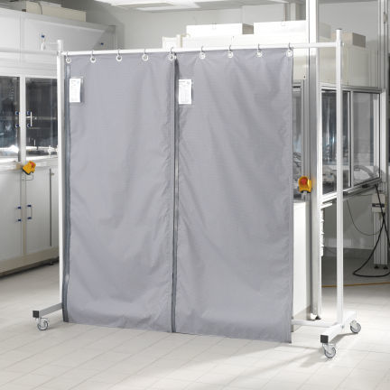 Cortina de tejido - SHELTER-CR BC6 - LASERVISION GmbH & Co.KG - de protección láser