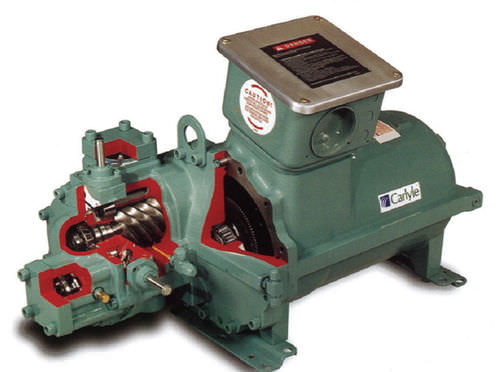 Compresor frigorífico abierto - 06T - Carlyle Compressors - de doble tornillo / para la refrigeración industrial
