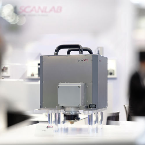 Máquina de micromecanizado láser - precSYS - SCANLAB GmbH - de corte / de taladrado / 5 ejes