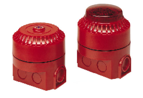 Difusor de alarma sonora con avisador luminoso de LED - Max. 114 dB | FG- 03127 series - Fireguard safety equip - sin avisador luminoso