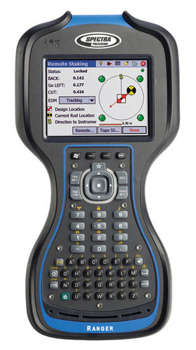 Ordenador de bolsillo para la recolección de datos topográficos - Ranger™ 3 series - Spectra Precision - de mano