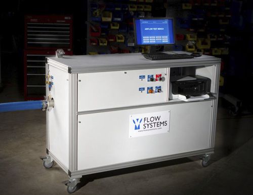 Banco de ensayo de caudal de aire - 0.002 - 0.42 lbm/s - Flow Systems - para materiales