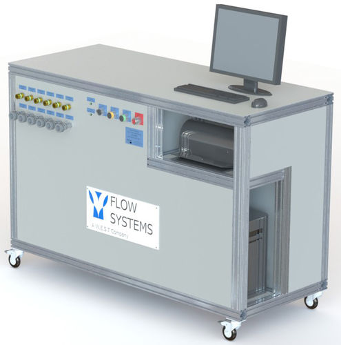 Banco de ensayo de caudal de aire - max. 0.22 lbm/s - Flow Systems - para materiales / mecánico