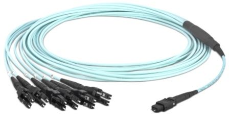 Cable óptico de datos - PreCONNECT® EFFICIENCY - Rosenberger OSI - flexible / de enlace