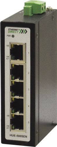 Conmutador Ethernet no administrable - HUE-xxxSEN, HUG-x28EN series - Ethernet Direct - gigabit / en riel DIN / SFP+