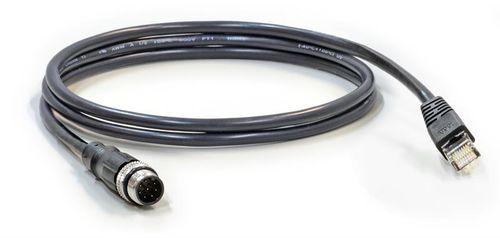 Conector de datos - WA-M12M8-RJ-1M - Ethernet Direct - RJ45 / macho / M12