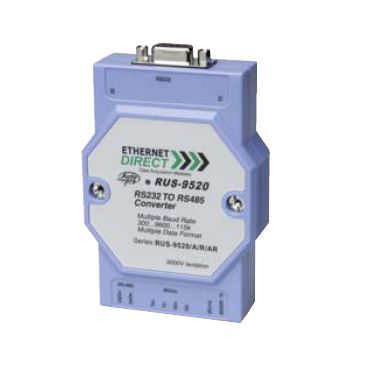 Convertidor de medios - RUS-9520A  - Ethernet Direct - Ethernet / RS-232 / RS-485